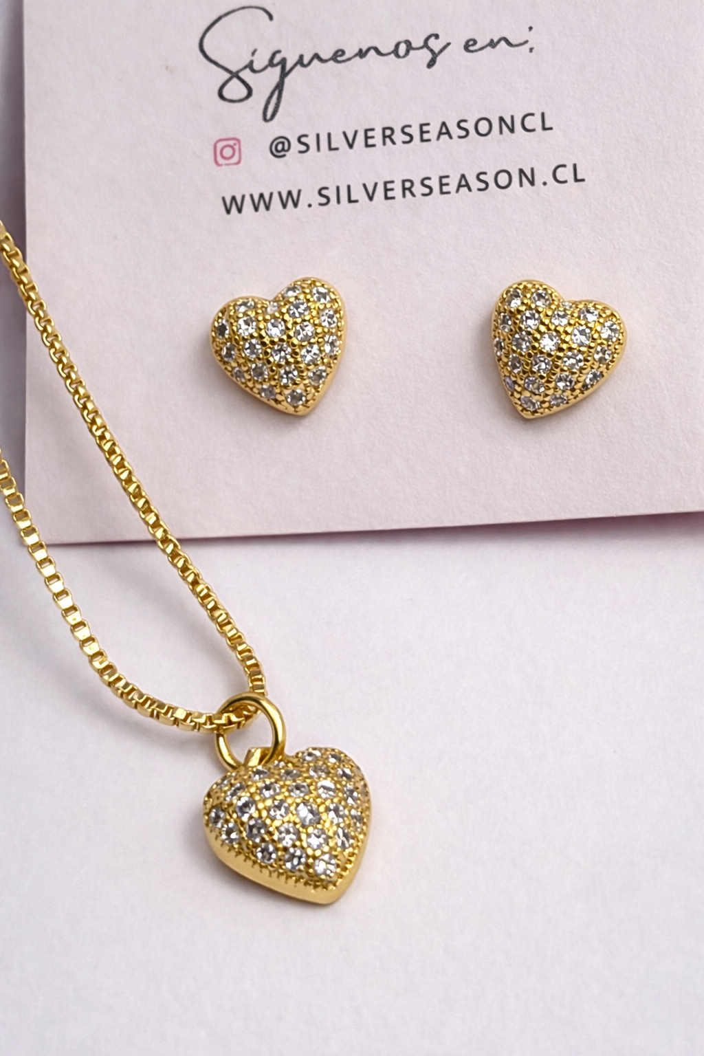 SAN VALENTIN GOLD SET