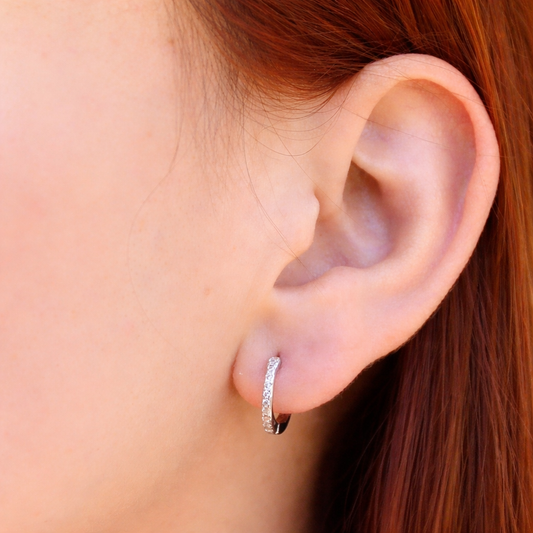 ARO HOOP SILVER